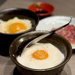 焼肉すだく家族亭 - 月見とろろご飯