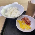 牧のうどん - 最初からついてます
