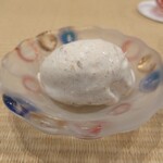 道後 海舟 - 干し柿アイスクリーム