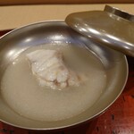 道後 海舟 - クエ酒蒸し