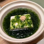 とびっきり鮮魚 - 青海苔豆腐
