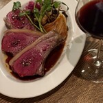 ビストロ・スリージェ - 蝦夷鹿のロースト。