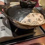 新宿 なだ万賓館 - 大きな土鍋
