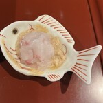 鯛めし槇 - 胡麻酢の鯛はお茶漬け用