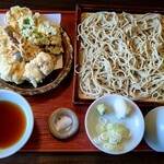 そばまさ - 白子天せいろ＠2000円