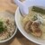 博多塩ラーメン　城 - 料理写真:本日の昼ごはん 塩ラーメン･豚飯セット900円