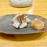 炉ノ鳥 - 〈生ダコの藁炙り〉