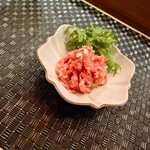 GINZA KOSO - 名物　塩ユッケ