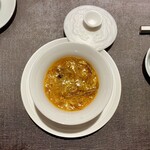 Ji-Cube - 【鹅肝魚翅】 上海蟹のフカヒレスープ フォアグラの茶碗蒸仕立て