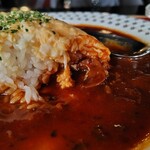 茶廊車門 - ハヤシビーフライス　アップ