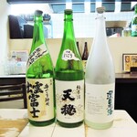 奥出雲 そば処 一福 - 一回目の飲み比べ