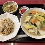 松華園 - 料理写真:「たんめんセット」950円税込み♫