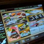 西銀 ぼたん - タッチパネルもタッチしとこう