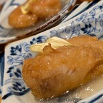 西銀 ぼたん - 河豚の揚出し