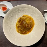 Ji-Cube - 【蟹肉炒蛋】 上海蟹とふかひれのカニ玉 赤酢