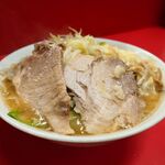 ラーメン二郎 - 小ラーメン 1,000円「ニンニク、アブラ」