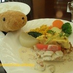 イルローザ - 季節の温野菜添えランチ