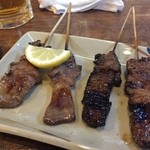 串まつ屋 - 塩タン、ロースです。