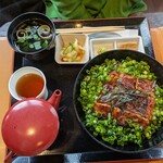 忠八 - 青ネギうな丼