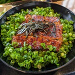 忠八 - 青ネギうな丼