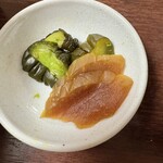 Kawachiya - 奈良漬與黃瓜醃菜