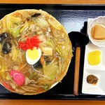 小料理やまびこ - 名物 あんかけ焼きそば