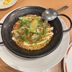 タパスランド ソレイユ - 魚介のパエリア