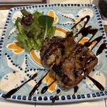 イル・ピッツァイオーロ - 赤鶏もも肉の石窯焼き