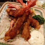 たぬき - 海老フライ