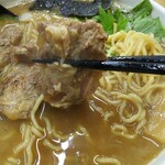 麺屋 白神 - 軟骨えびそばの軟骨チャーシュー