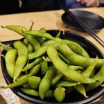 それゆけ!鶏ヤロー! - 料理写真:選べるお通し（キャベツ、えびせん、枝豆から1種類）これで3人前