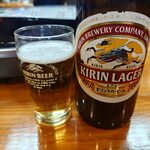 柿島屋 - キリンクラシック大瓶 820円で乾杯！