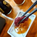 柿島屋 - ニンニク生姜醤油で頂きます！