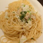 ガレリア - 選べる本日のパスタより、ムキアサリと白菜のクリームソーススパゲッティ
