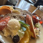 カフェ おきもと - フレンチトースト(バゲット2枚)