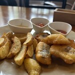 カフェ おきもと - フィッシュアンドチップス