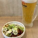 きしめん 住よし - 生ビールとどて煮