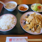 Honkon Tei - 豚肉とキクラゲと玉子炒め　600円　※日替りランチ