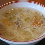 Honkon Tei - 溶き玉子のスープ