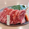 遠野食肉センター - 料理写真:「生ラム肩ロース定食」のお肉