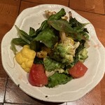 鰻 のぶはら - 炭火焼きサラダ