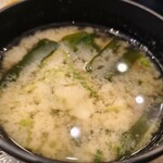 巣鴨ときわ食堂 - 味噌汁