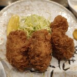 巣鴨ときわ食堂 本店 - カキフライ1210円