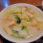 上海広場 - 海老そば