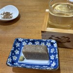 山県そば - 美しいソバガキ　少し焼いてあります