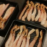 しゃぶ葉 - 料理写真:カニ食べ放題