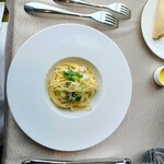 IL RISTORANTE TOKYO - 6,050円のコース料理の一部(出来たてパスタ)到着時