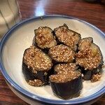 海鮮酒家 和泉 - 茄子のみそ揚げ (550円)