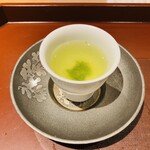 馳走 啐啄一十  - 【ドリンク④】煎茶(広島の超軟水 白鴻の仕込水、盛川酒造、40℃台)