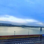 IL RISTORANTE TOKYO - 席からの景色(富士山方面。雨で見えませんでした。)